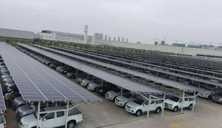 100千瓦光伏停車場投資多少，停車坪搭建光伏違建嗎
